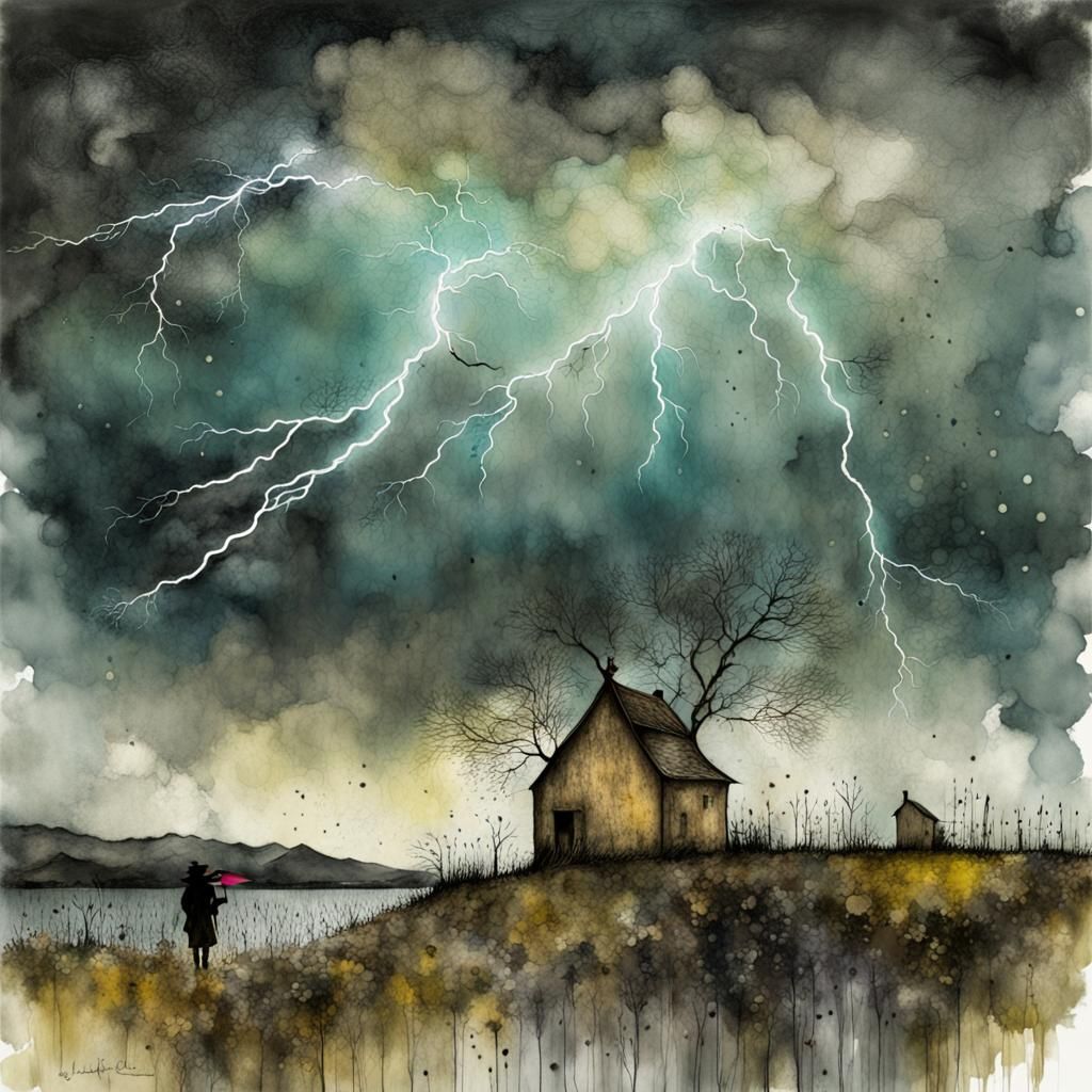 Lightning Storm  by @Pigfarmer Jr