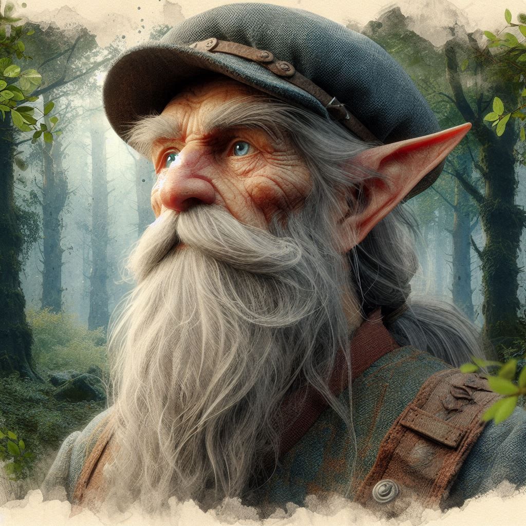 older elf portrait