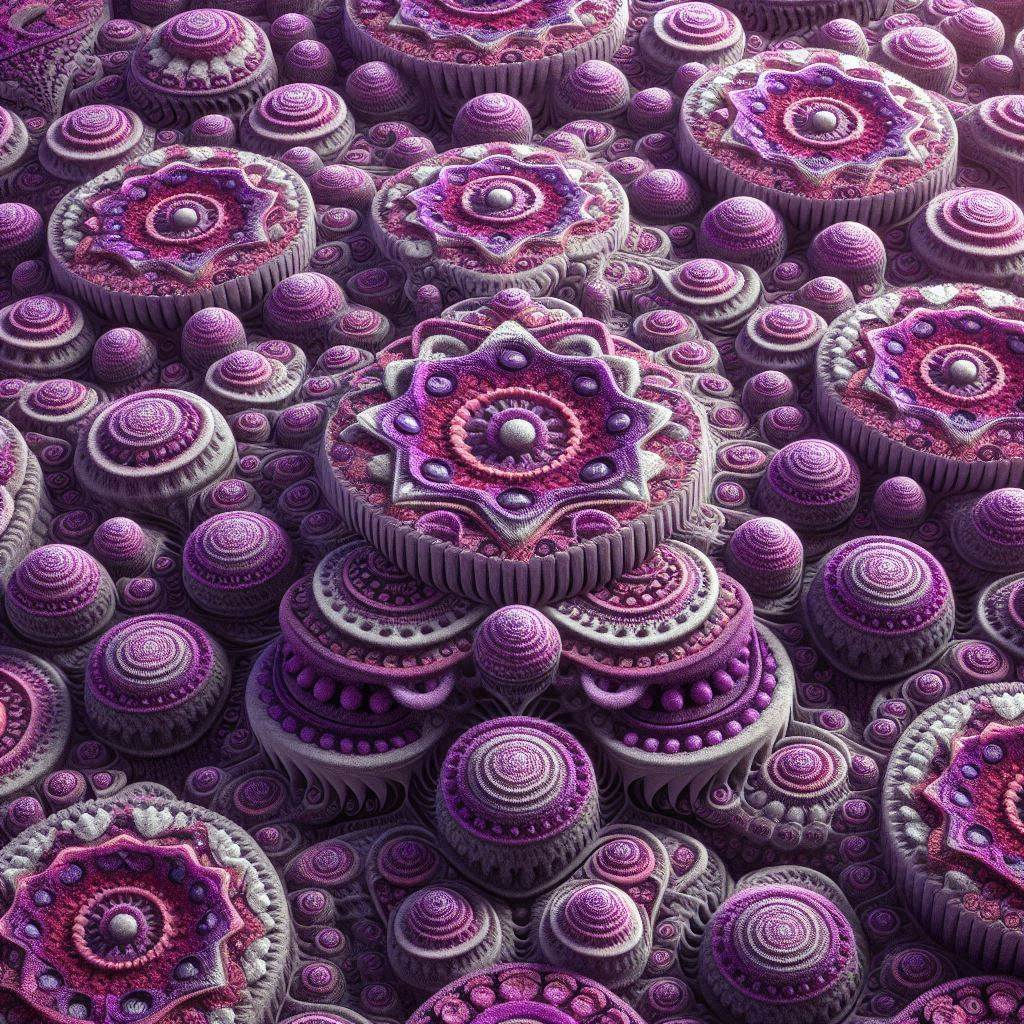 Abstract Wool Cookies