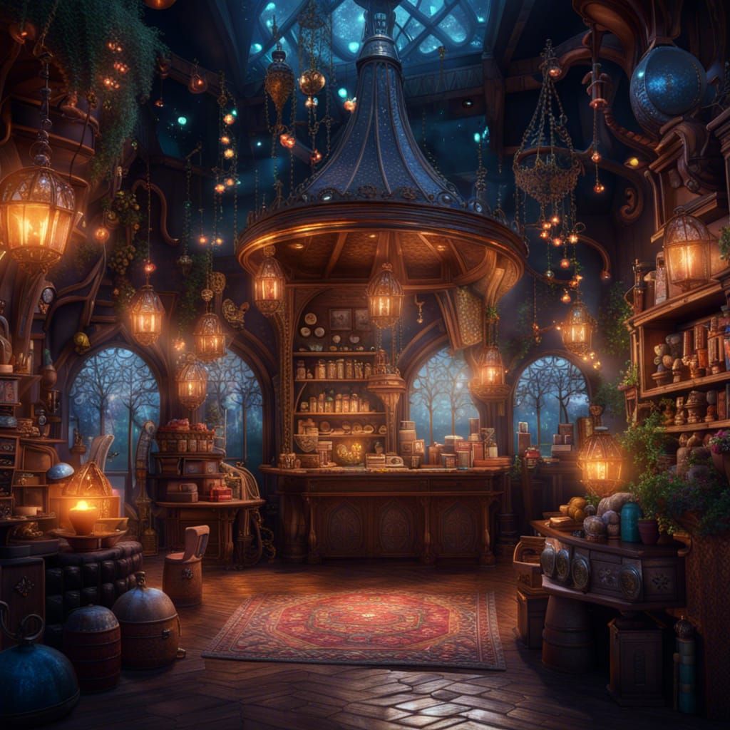 Welcome to Mantis' magic shop