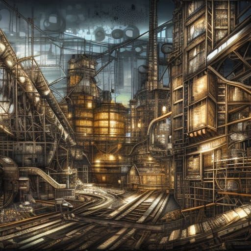 Industrialpunk Village