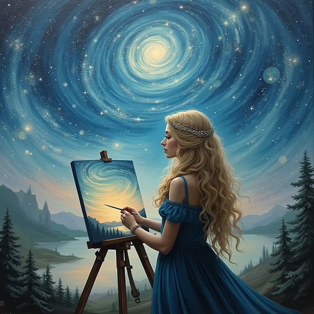  Feyre paints