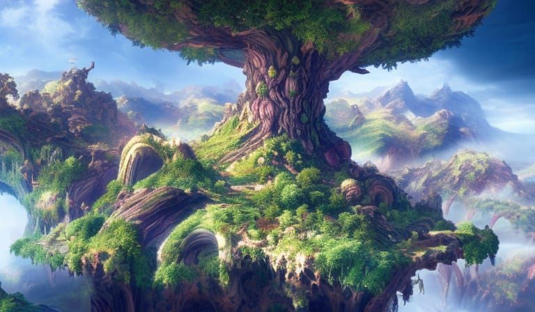 Yggdrasil  by @Therian Setiawan