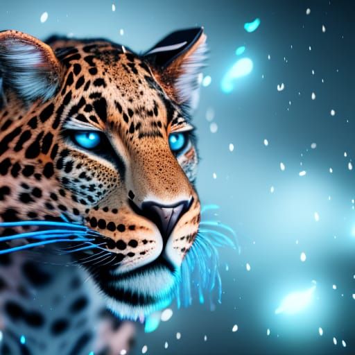 Leopard (B) - AI Generated Artwork - NightCafe Creator