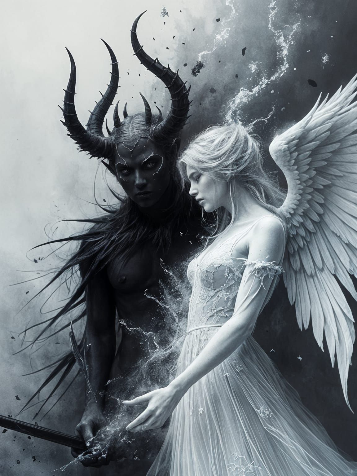 Become to dust  by @Roswarcus