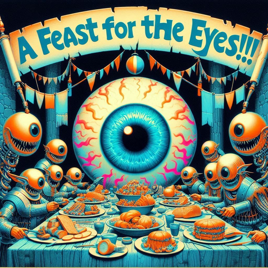 a--------------------> f 🍗 e 🍔 a 🍽️ s 🍲 t 🍖 <------------- 4 the 👁️ 👀