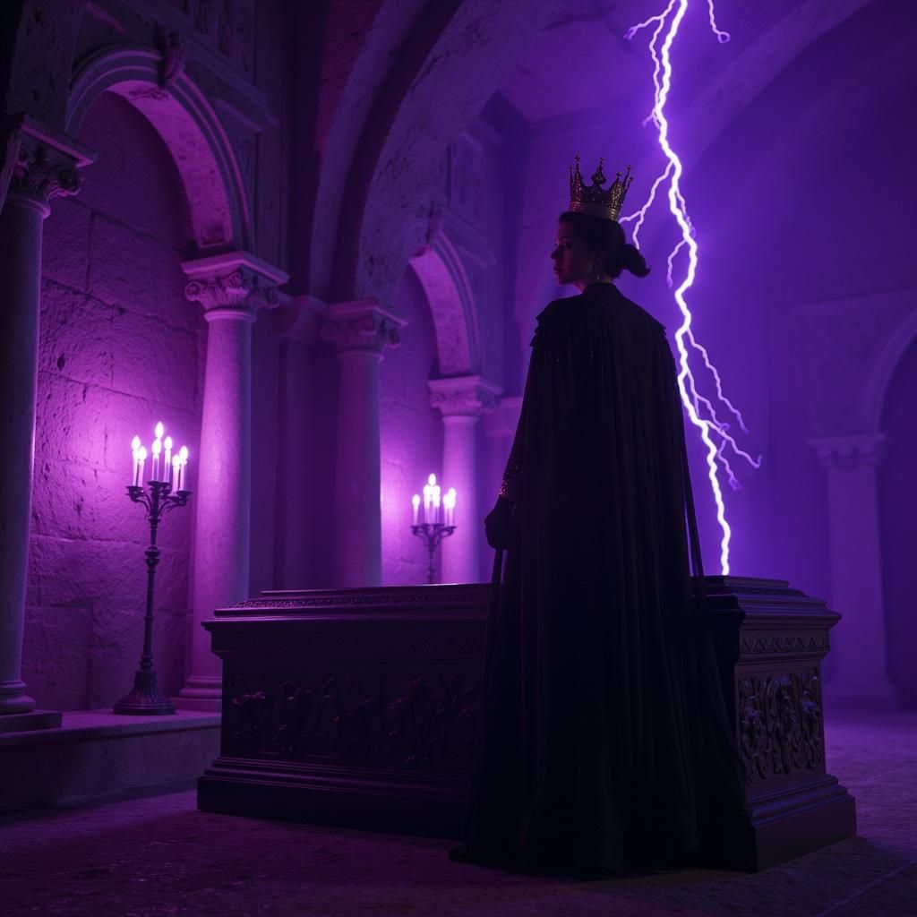 Dark fantasy creation of 23 year old Teen titans goth babe raven possessed by the evil shadow queen from TTYD