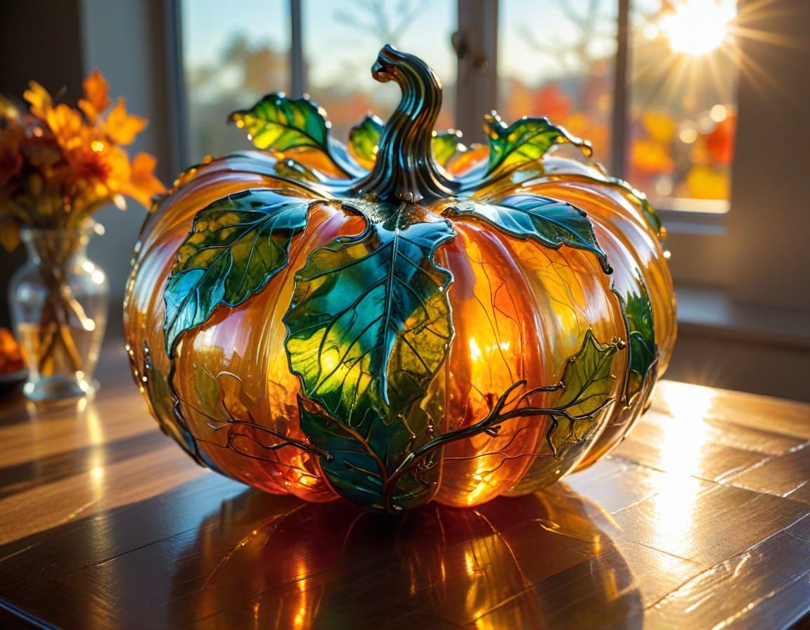 Glasswork Pumpkin