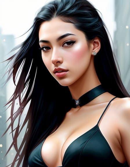 Beautiful native woman