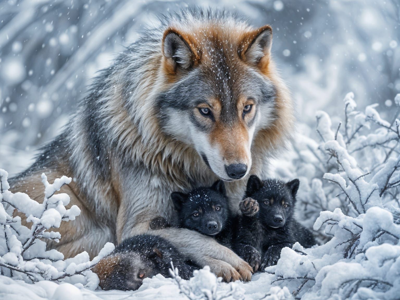 Motherly Love  by @kainfonz