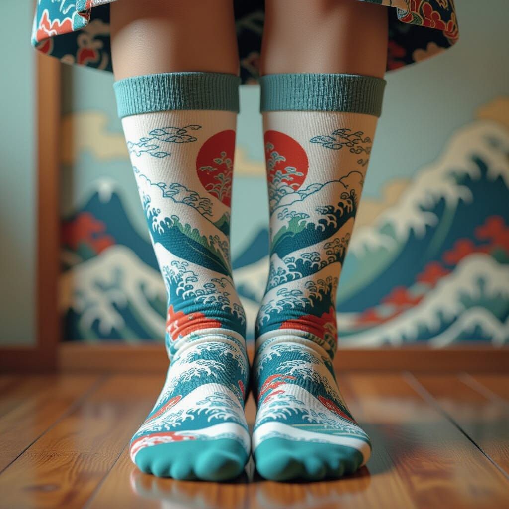 Rising Sun Socks
