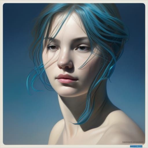 Potrait of Beauty - AI Generated Artwork - NightCafe Creator