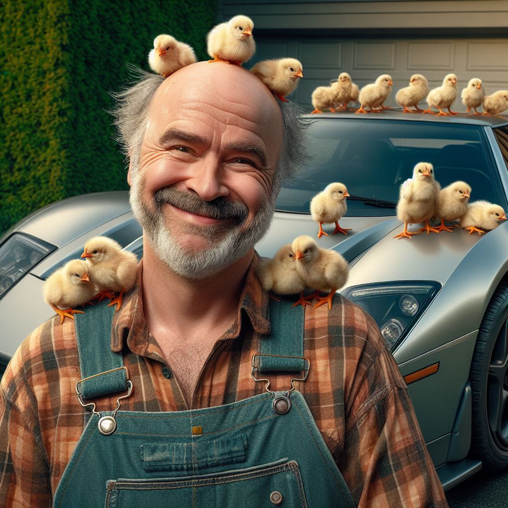 Earl's car was a real chick magnet!