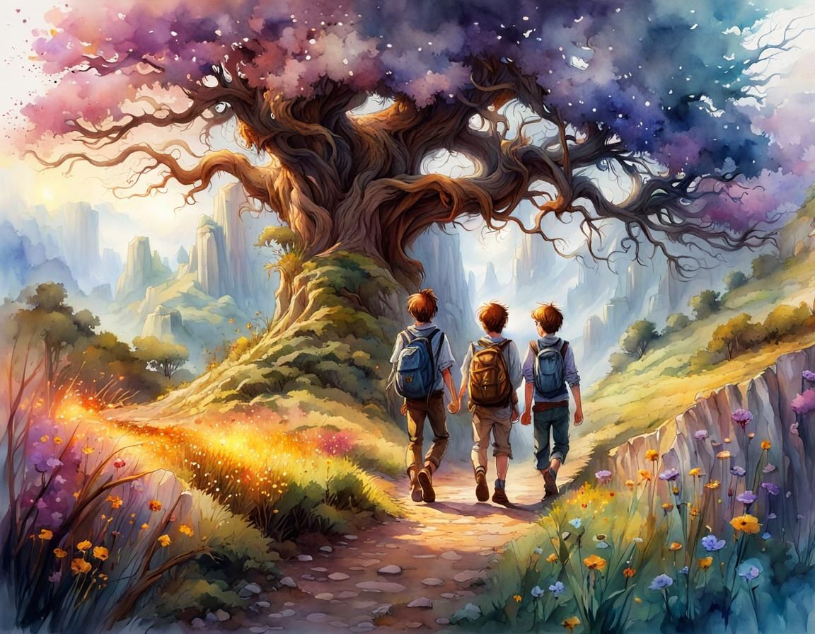 Brothers off on a Magical Quest (Adventure)  by @Antari