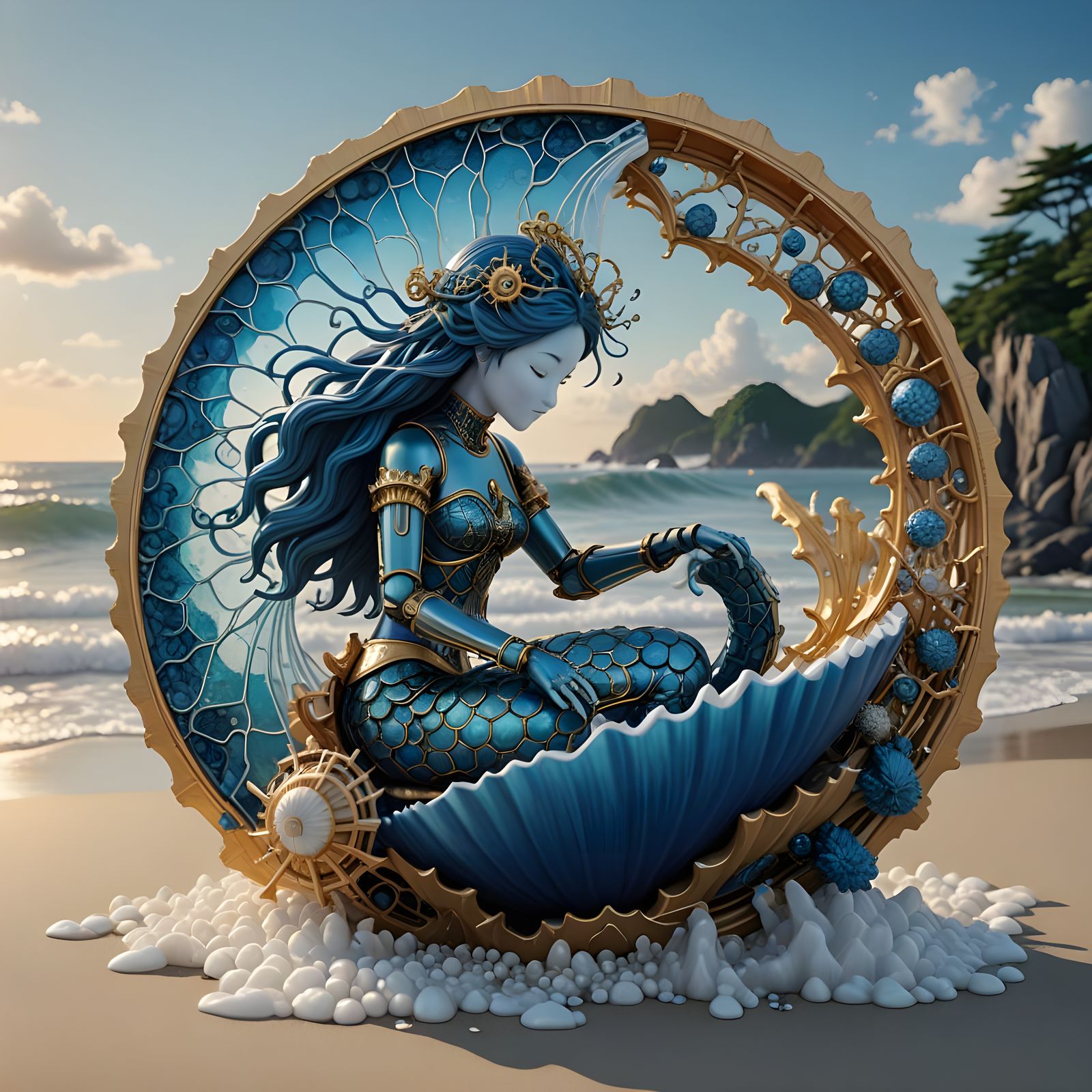 Mermaid Goddess   by @Dooboofay