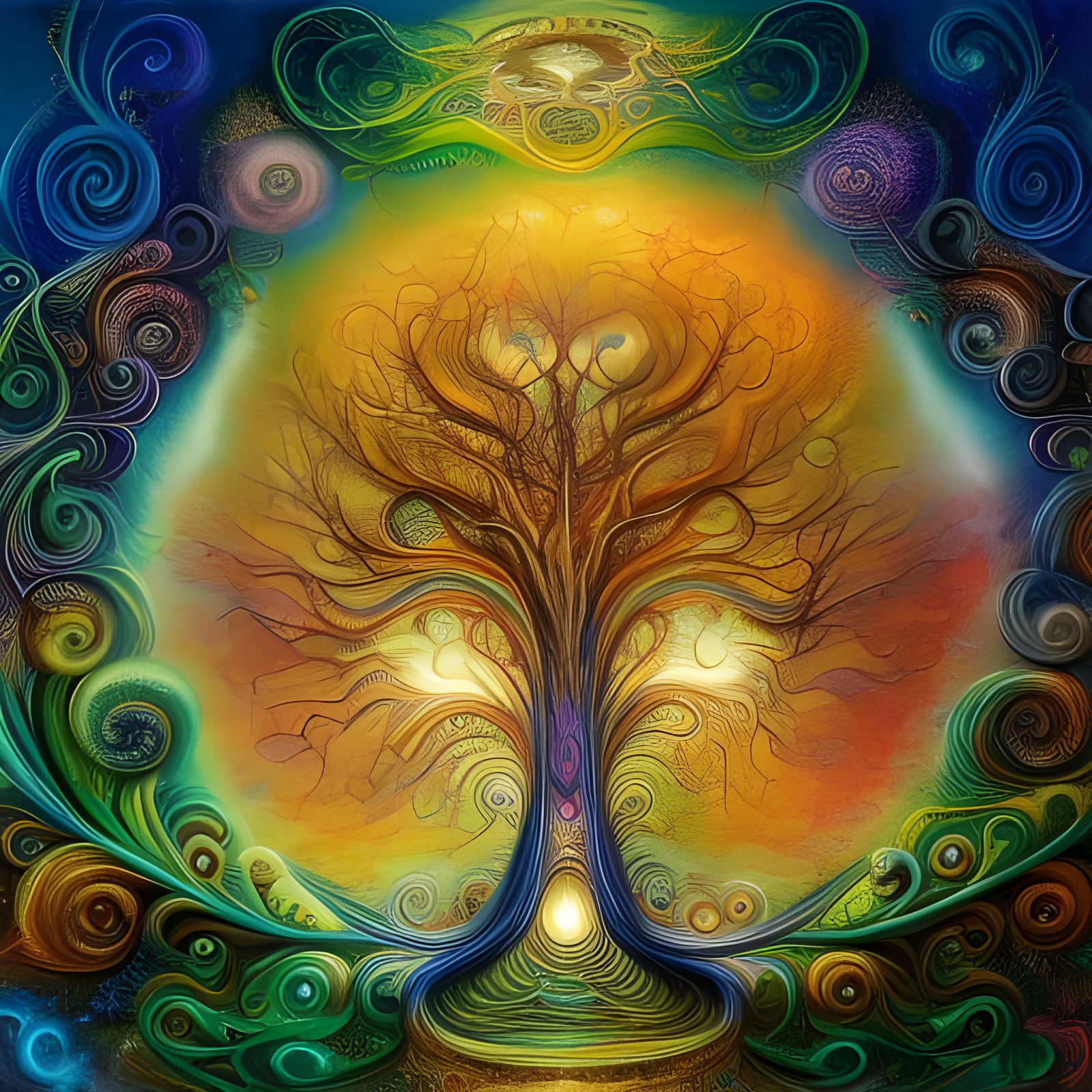 Tree of life - AI Generated Artwork - NightCafe Creator