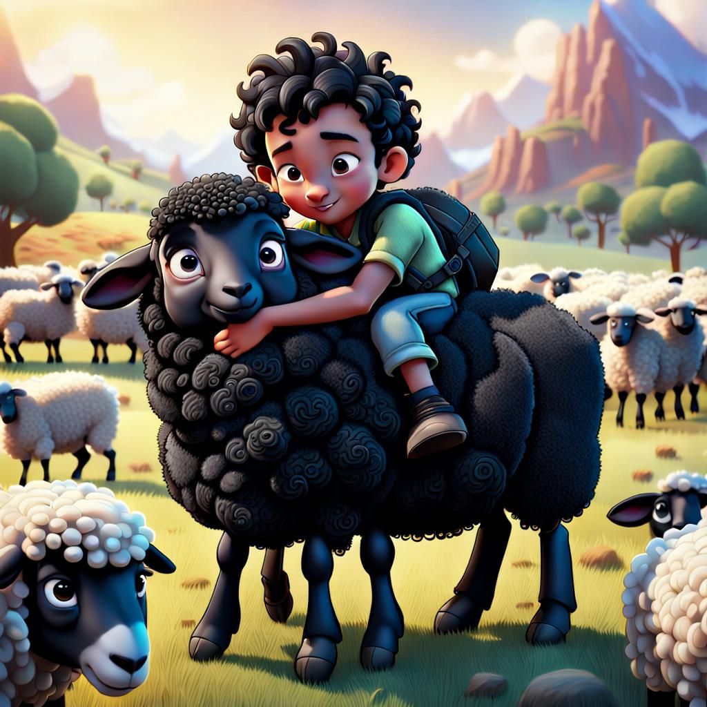 Baa baa black sheep...