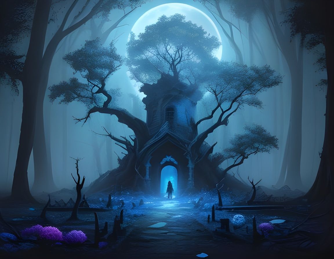 Abandoned forest temple  by @Jahsia