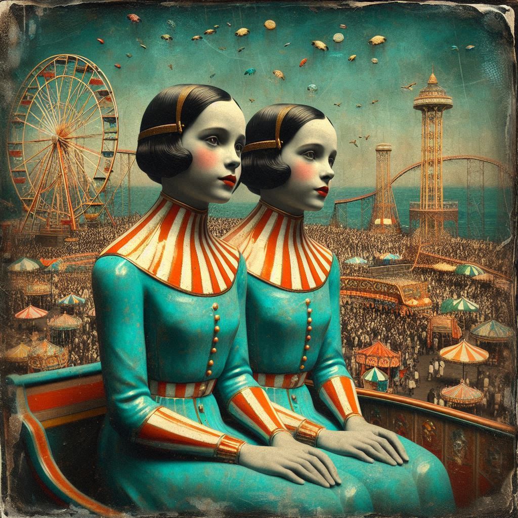 The amusement park you dream of on misty moonlit nights