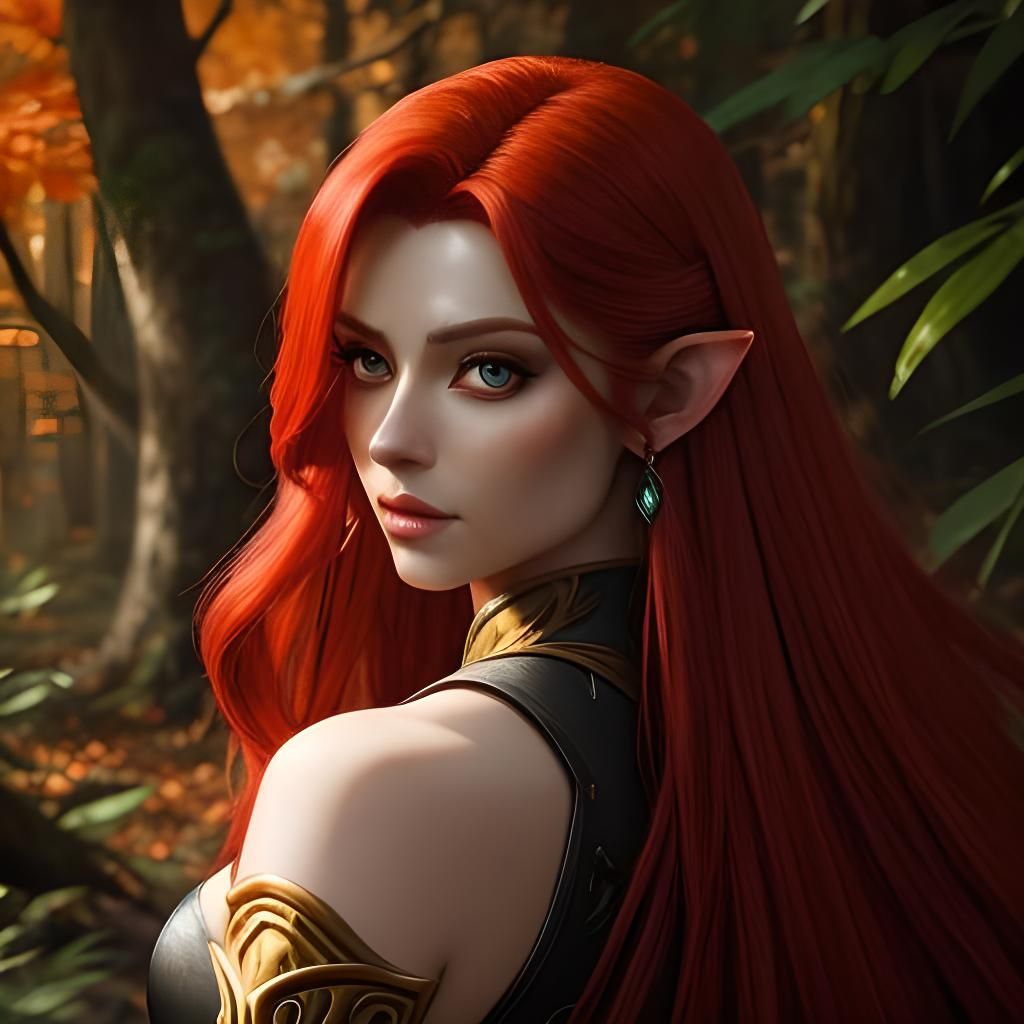 Blood Elf - AI Generated Artwork - NightCafe Creator