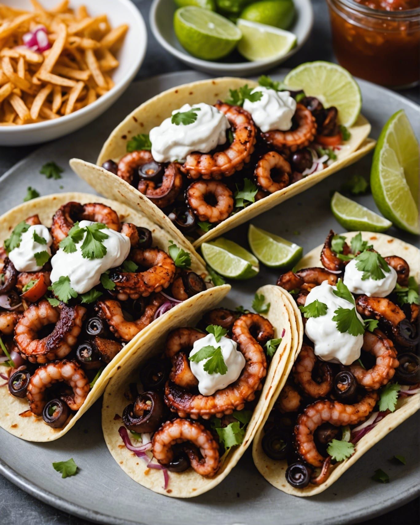 octopus tacos - AI Generated Artwork - NightCafe Creator