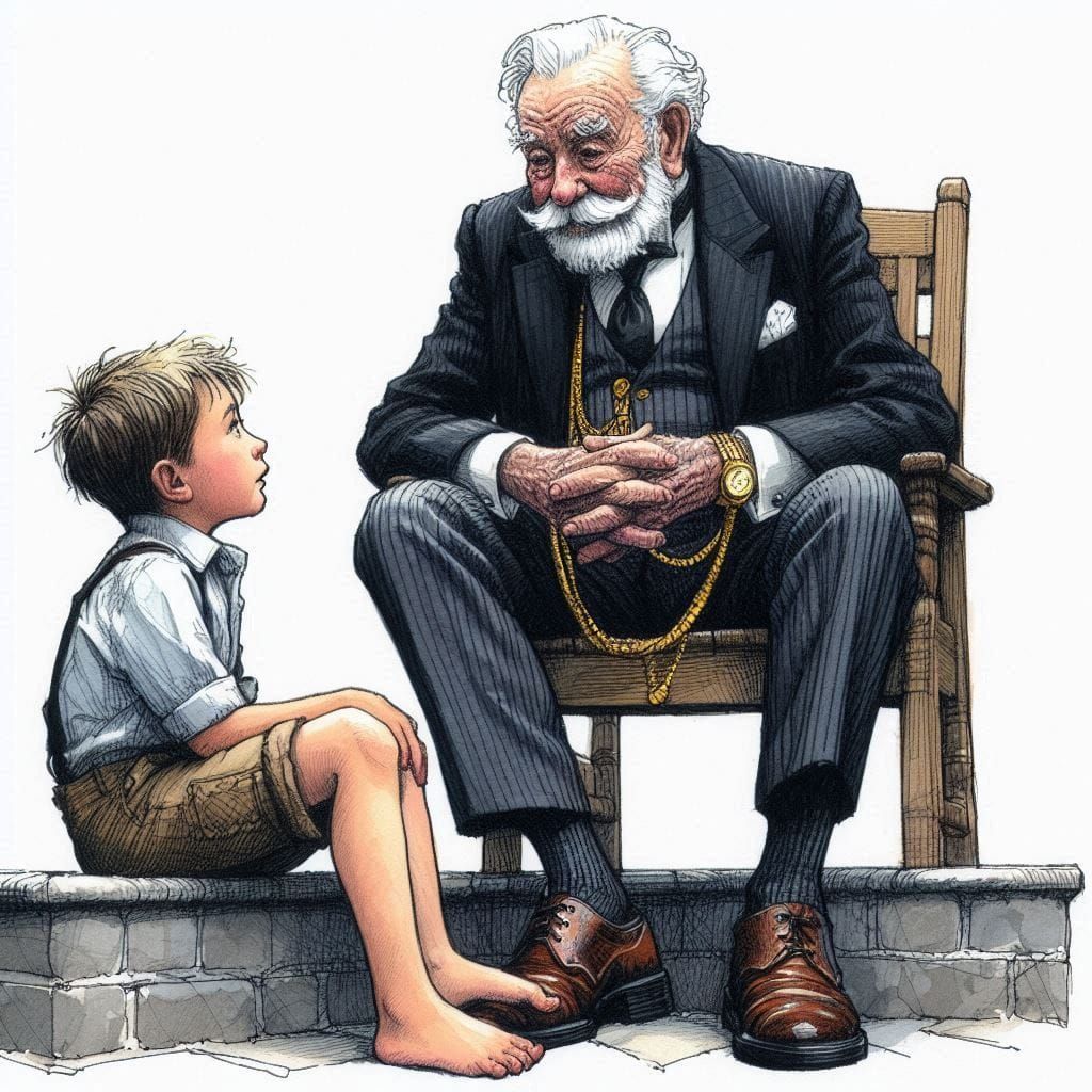 Erich was privileged to know one of his great-grandfathers #04