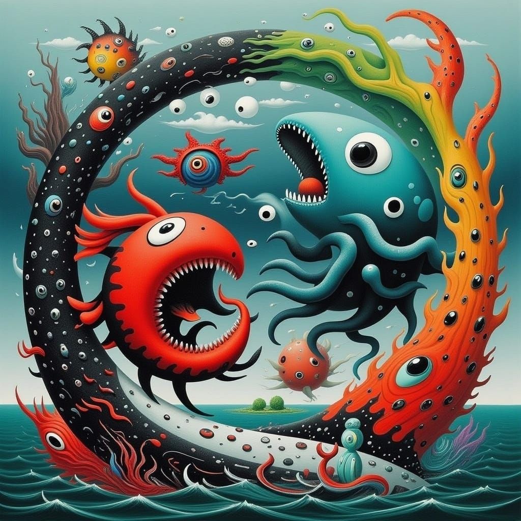  <lora:KRAKEN SEA:1.0>