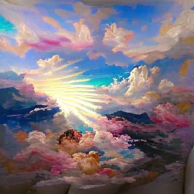 A Heavenly Painting AI Generated Artwork NightCafe Creator