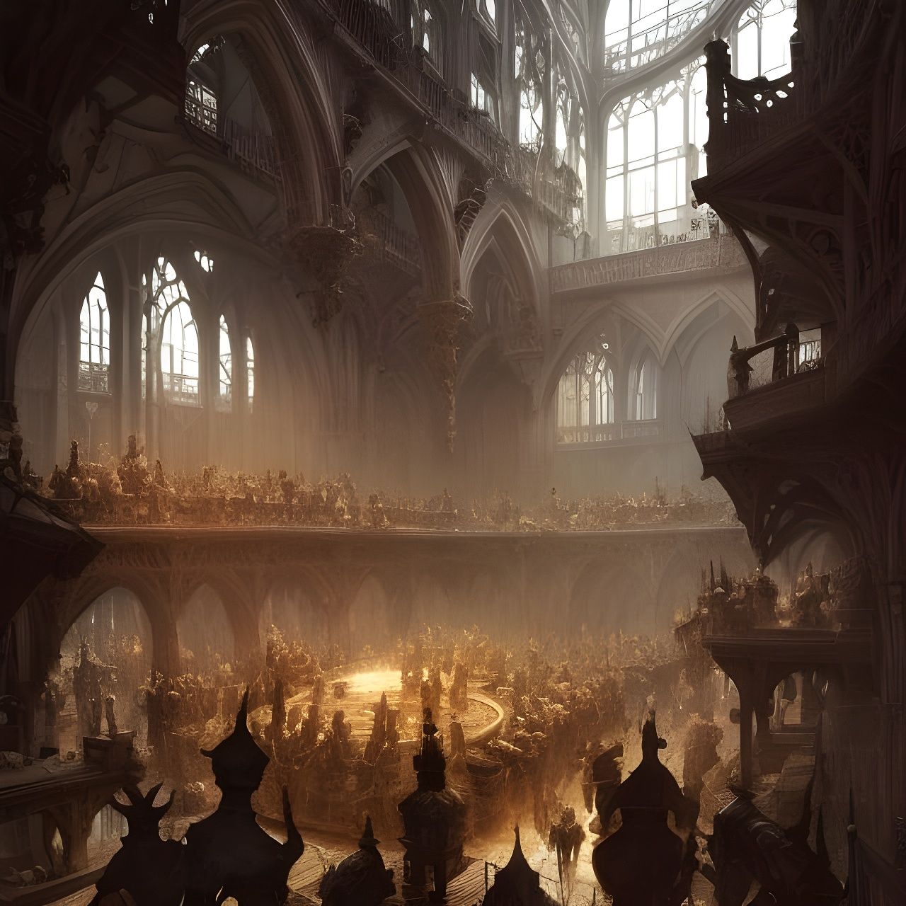 medieval Hyper-detailed masterpiece by Greg rutkowski Peter ...