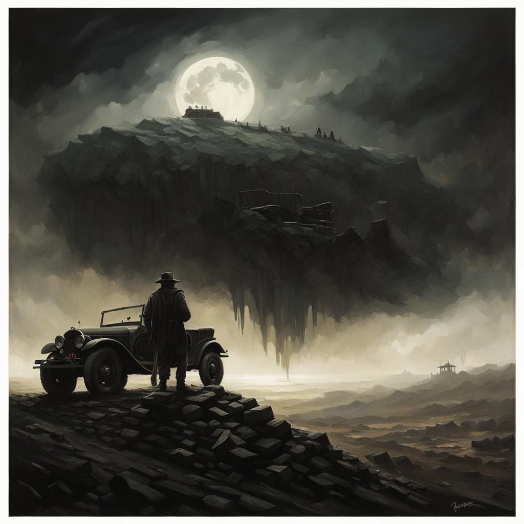 Telestial world weary, dark and desolate
