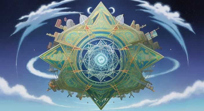 Sacred Geometry Studio Ghibli,