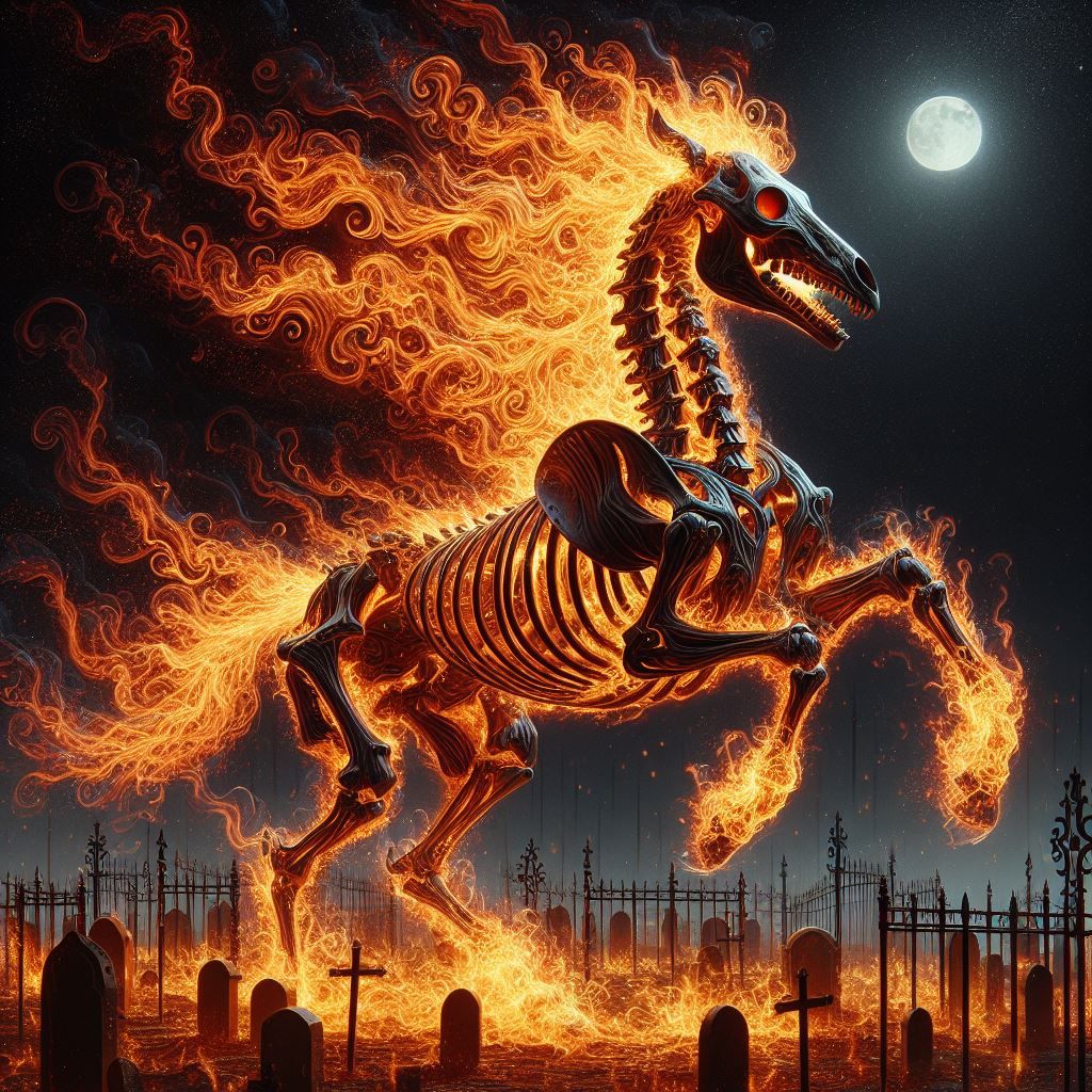 The Flame Mare Dall-e 3