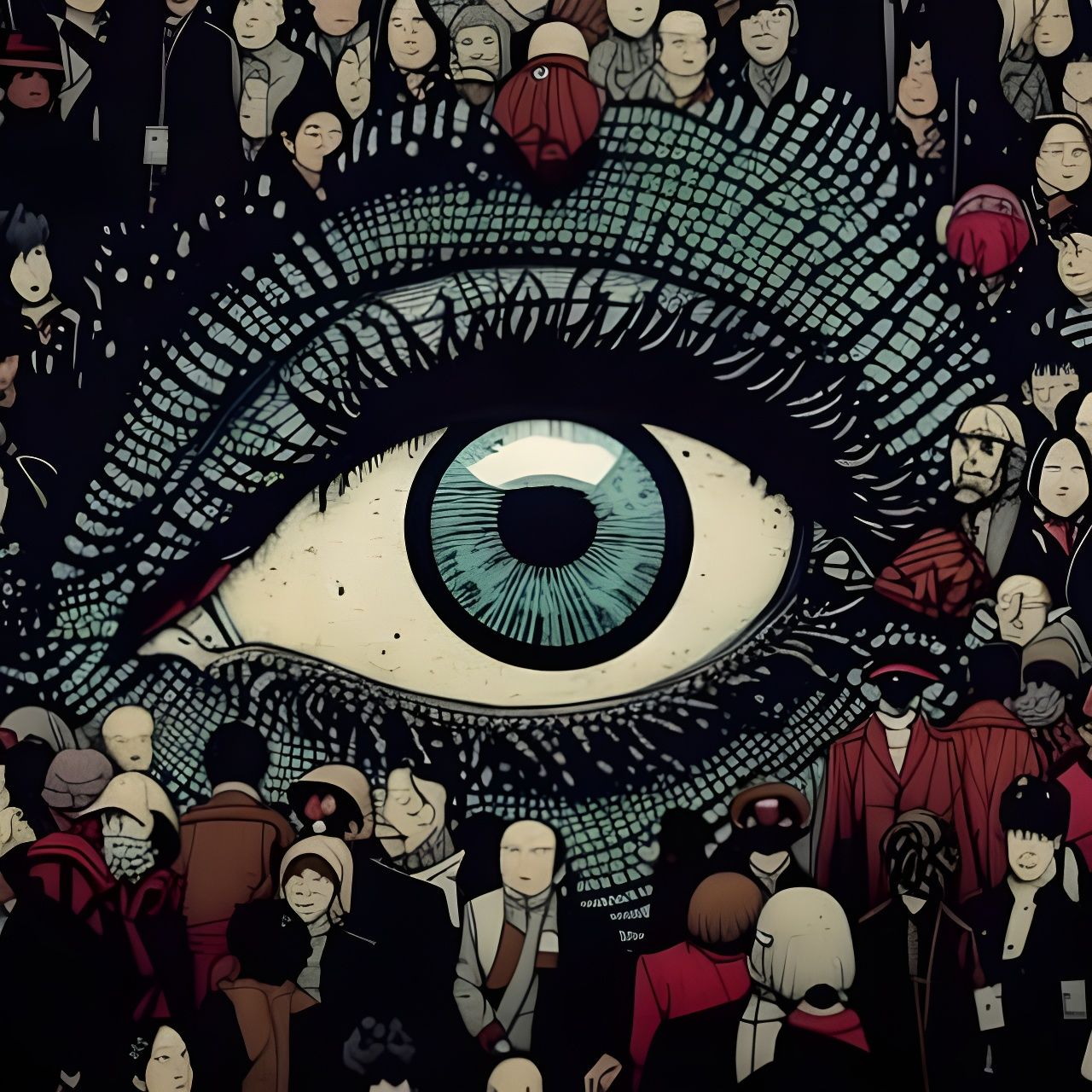 In the Public Eye  by @Gazelli