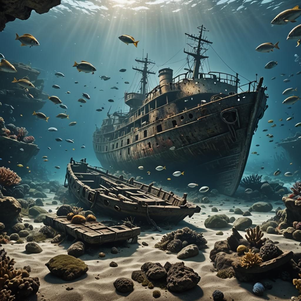 Underwater Shipwreck
