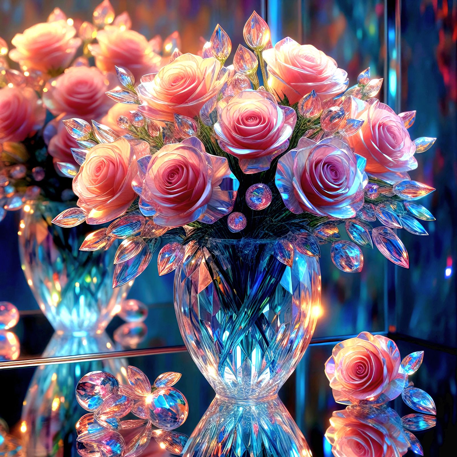 Glass Roses