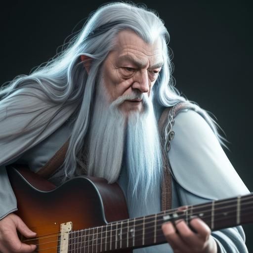 Gandalf is playing solo.