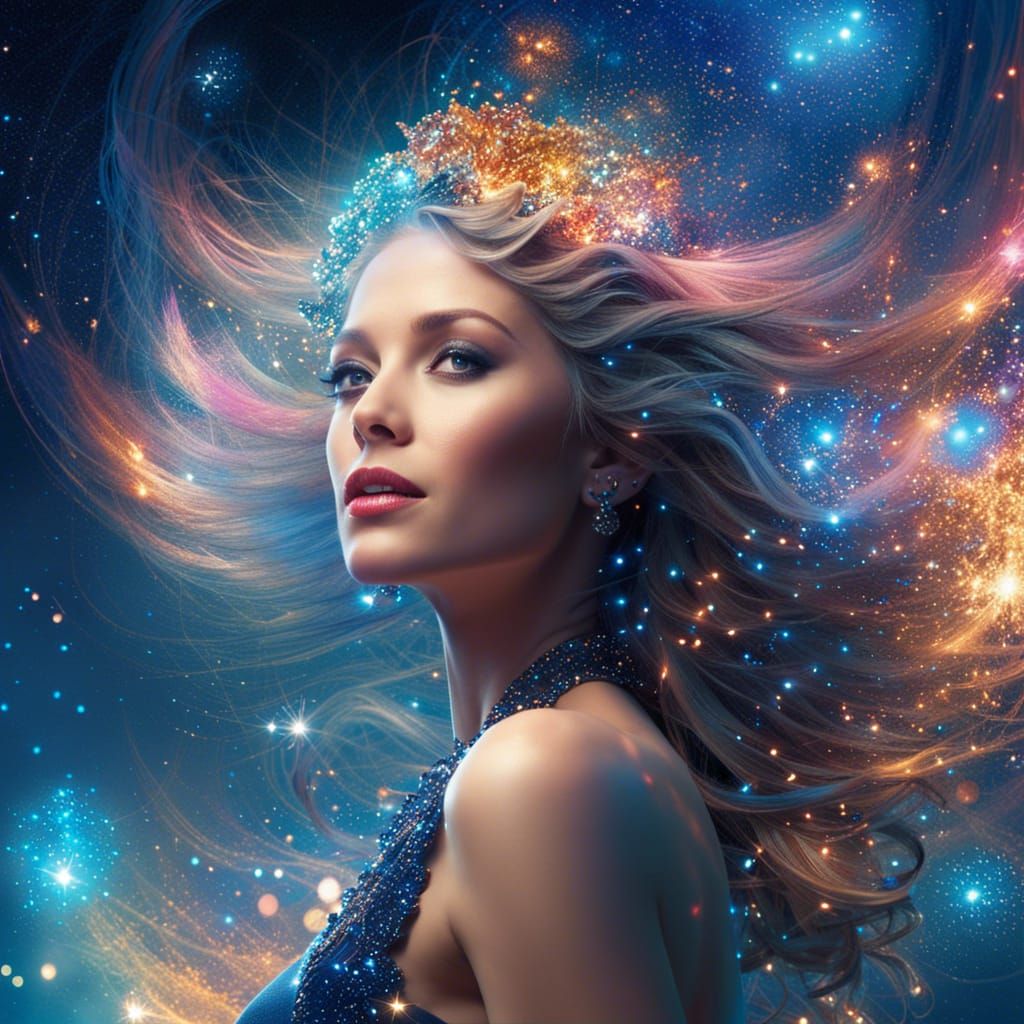 The Beautiful Queen of Glitter and Sparkles