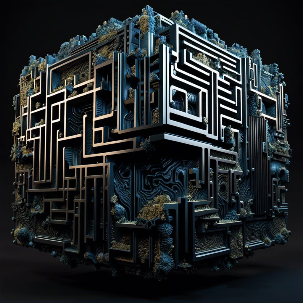 Rubik's 3000  by @Nia Nal