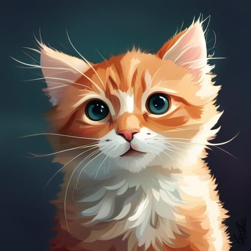 cat - AI Generated Artwork - NightCafe Creator