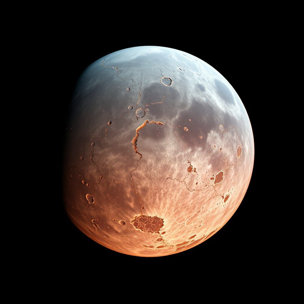 Hyperrealistic Mercury Depiction in Cinematic Style