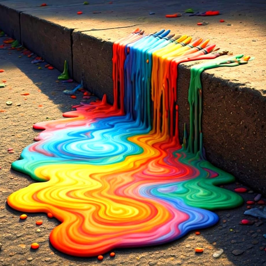 Who left the crayons out?  by @JenG