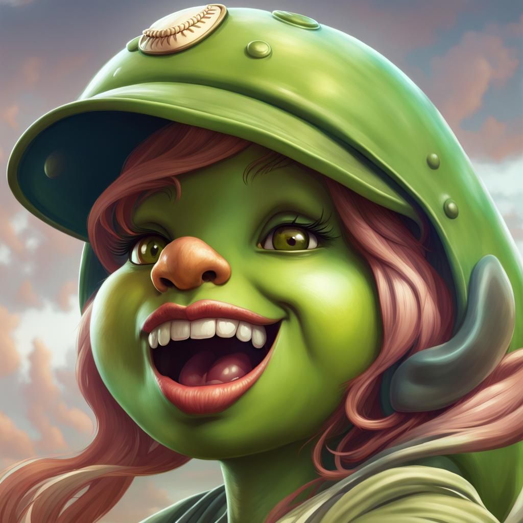 Princess Fiona softball