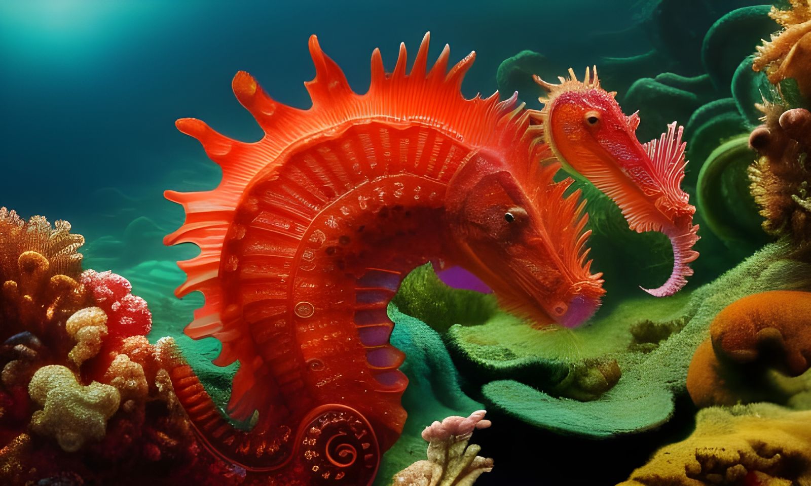 OCEAN SEAHORSES
