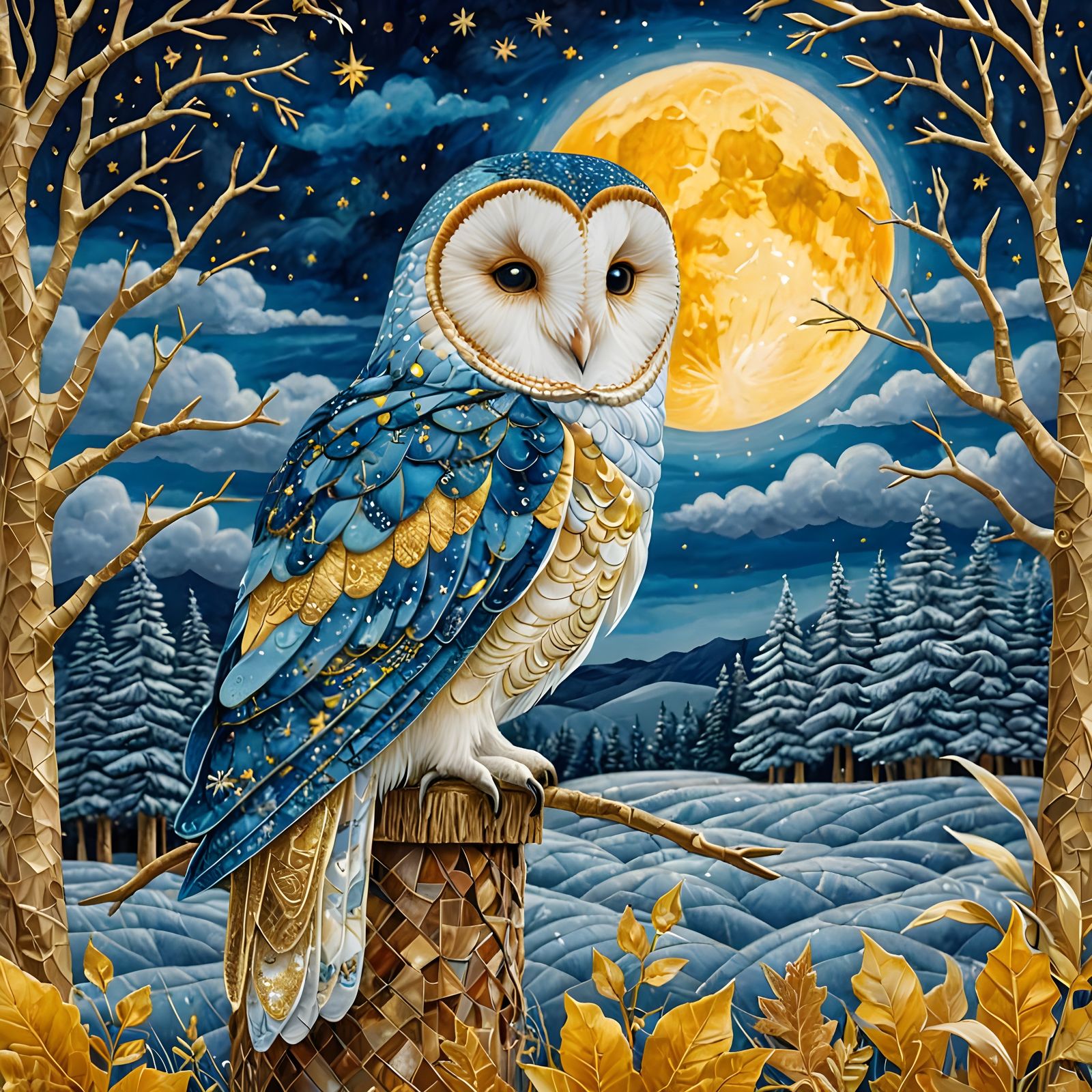 Night Owl  by @Shelly