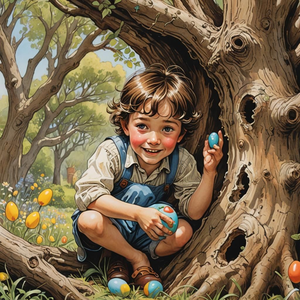 Searching for Easter eggs – 3  by @axelb