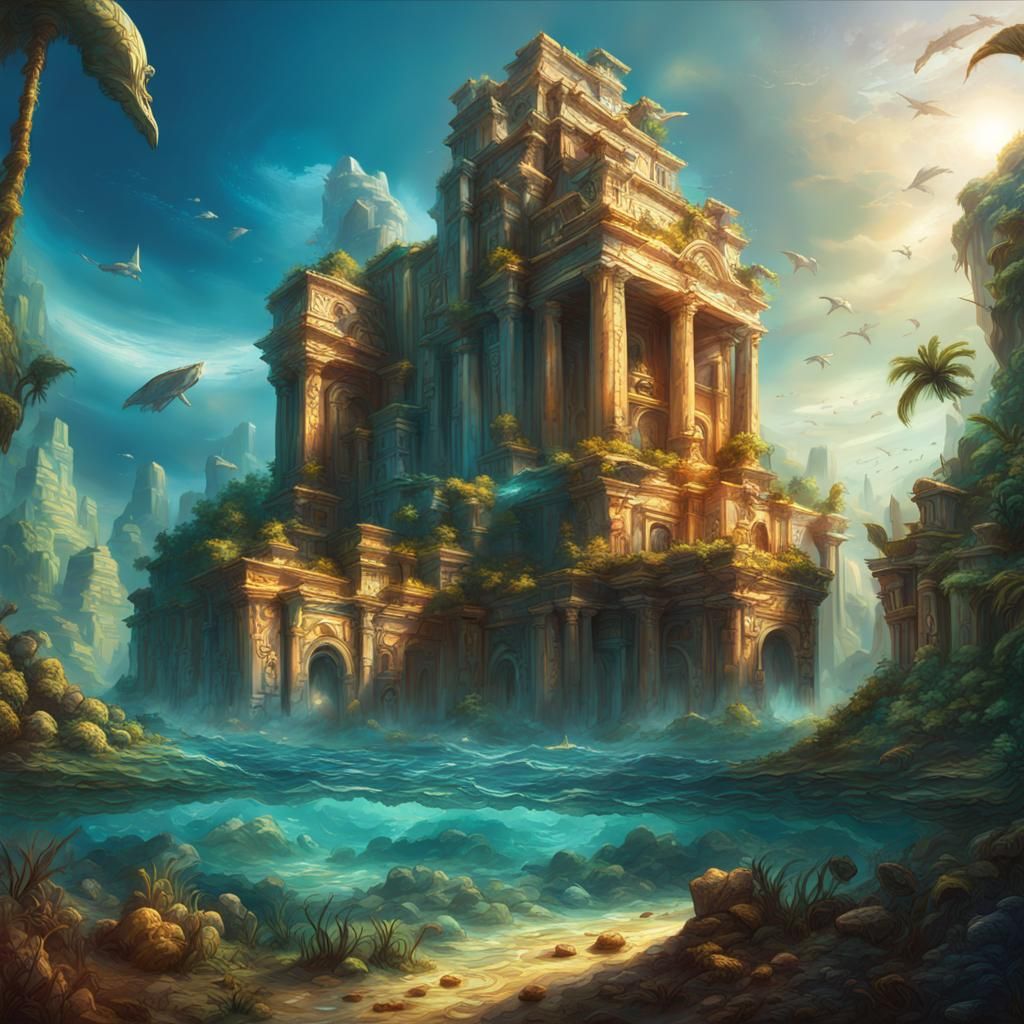 The lost city of atlantis