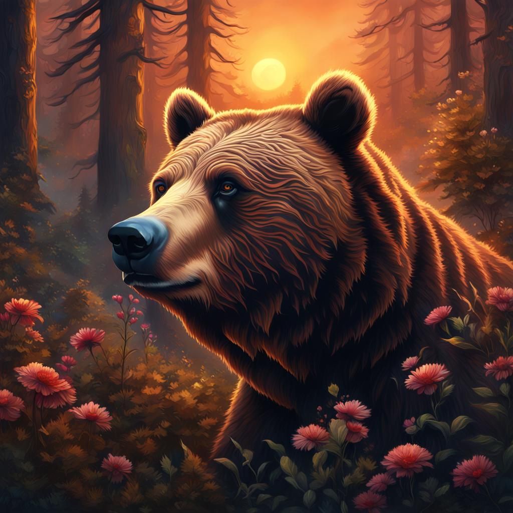 Grizzly - AI Generated Artwork - NightCafe Creator