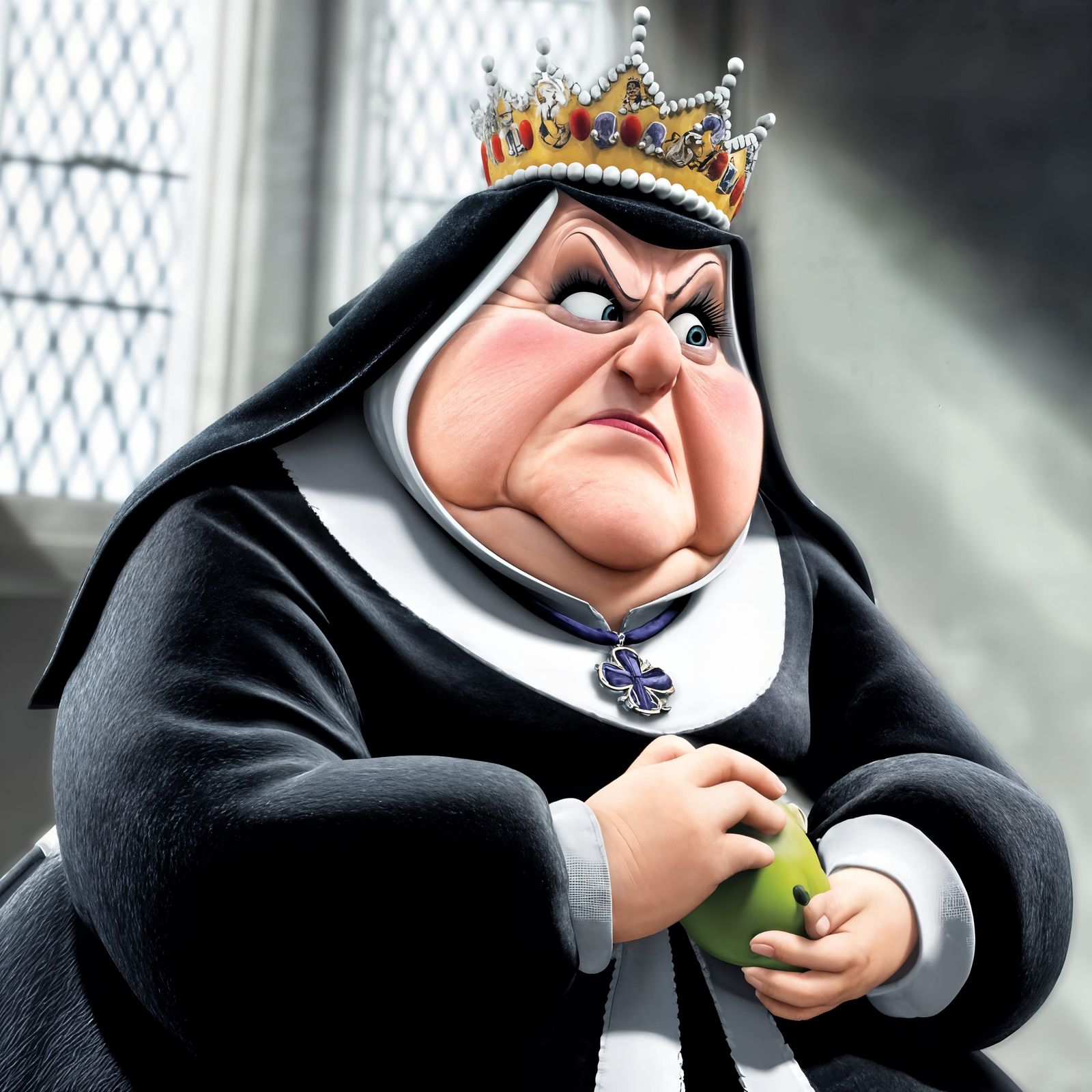 "But what if I want to eat the apple myself?!"