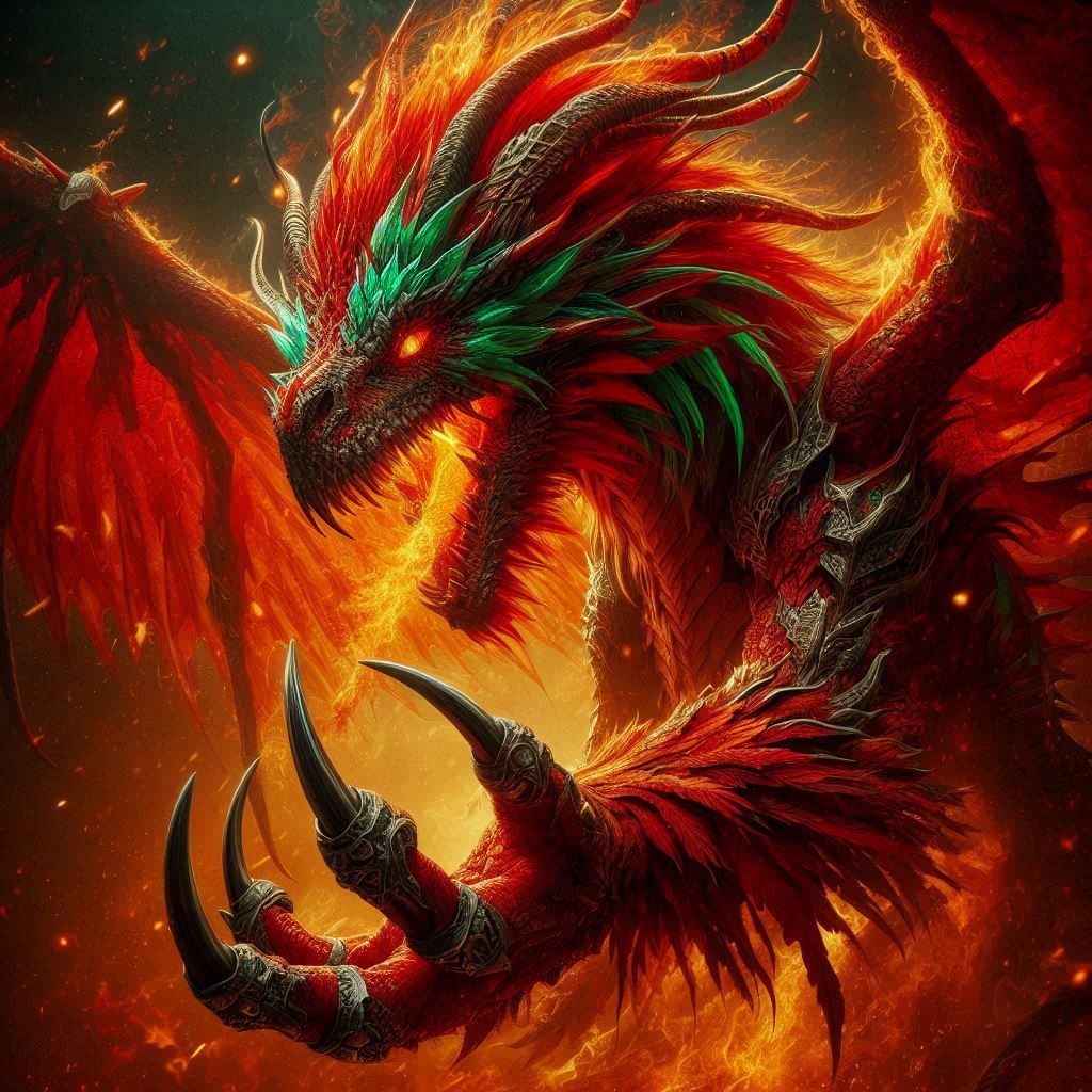 Phoenix dragon