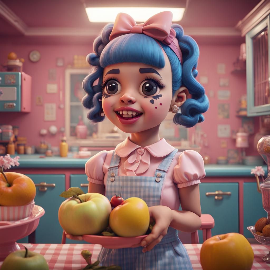 melanie-martinez-lunchbox-friends-ai-generated-artwork-nightcafe